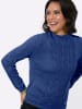 WITT WEIDEN Stehkragen-Pullover in royalblau