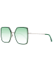 Ana Hickmann Frauen Sonnenbrille Quadratisch Grün