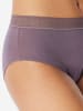 Schiesser Periodenslip Schiesser Care in lila,schwarz