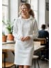 Salzhaut Knielanges Kleid (Midi) MÖÖV KLEID Offwhite