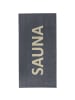 Erwin Müller Jacquard Saunatuch in grau-beige