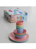 koziol 16er Set Geschirrset Nora Set Macarons bunt in bunt
