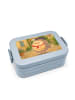 Mr. & Mrs. Panda Lunch Box Eule Frankreich Design ohne Spruch in Blau Pastell