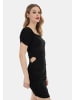 faina Damen Minikleid in Schwarz