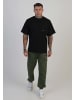 SikSilk Cargohose Slim Fit Cargos in Khaki Green