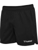 Hummel Sportshorts "Hmlrun Shorts" in Schwarz
