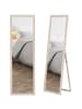HOMCOM Ganzkörperspiegel in Weiß 50L x 4B x 160H cm
