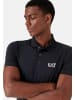 EA7 Poloshirt in blau