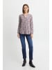b.young Langarmbluse BYJOSA VNECK SHIRT - 20812710  Blusenshirt mit V-Ausschnitt in Rot