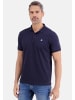 Lerros Poloshirt Basic in Weiß / dunkelblau