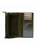 The Chesterfield Brand Valetta Geldbörse RFID Schutz Leder 18 cm olive green