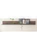 Furn.Design Wandboard Thermo Eiche, grau, Wandregal 152 cm