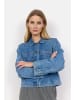 soyaconcept Jeansjacke in Medium Blue Denim