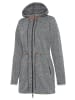 LASCANA Strickfleecejacke in anthracite