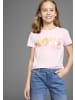 Delmao T-Shirt in rosa+blau