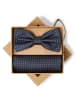 Finshley & Harding London Fliege in marine - 0002