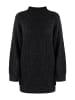 RISA Damen Oversize Strickpullover in Schwarz
