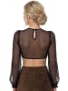 MarJo Dirndlbluse KINDING in schwarz