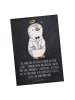 Mr. & Mrs. Panda Wanddeko Pinguin Konfirmation Hemd mit Spruch in Kreidetafel