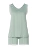 Hanro Shorty Inaya in dark seafoam