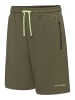 LE JOGGER Funktionsshorts in khaki