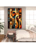 OnlyWow Leinwand Bilder Terra cotta