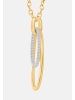 Diamant Exquis Halskette aus 375 Gelbgold mit Diamant