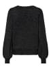 JDY Pullover 'RUE GLITTER' Schwarz