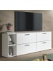 Inn.Furn TV-Lowboard in weiß, TV Unterteil 176 cm hängend oder stehend