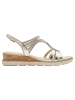 Tamaris Sandalette in PLATINUM