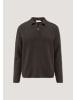 Hessnatur Strick Polo in kakao braun