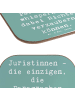 Mr. & Mrs. Panda Untersetzer Gläser Spruch Juristin Zauber mit S... in Meeresbrise