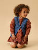 name it Jeansweste in Dark Blue Denim1