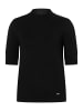 More & More feiner, zeitloser Halbarmpullover in black