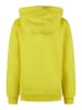 SCHIETWETTER Hoodie "Logoprint Toni" in yellow/navy