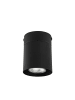 Licht-Erlebnisse Deckenlampe Ø 8 x (H)10.5 cm in Schwarz