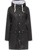 Schmuddelwedda Damen 3-In-1 Regenmantel in Schwarz