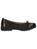 Caprice Ballerina in BRN CROCO COMB