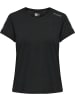 Hummel Sportshirt in Schwarz