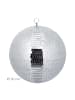 relaxdays Discokugel in Silber - Ø 30 cm