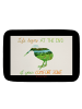 Mr. & Mrs. Panda Badteppich Kiwi Neuseeland mit Spruch in Bunt
