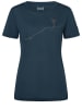 super.natural Merino T-Shirt W GIPFELGLÜCK TEE in schwarz