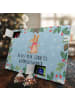 Mr. & Mrs. Panda Adventskalender Maus Weihnachten mit Spruch in Eisblau