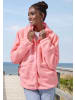Vivance Active Fleecejacke in neon koralle