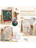COSTWAY Kinder Tafel Holz doppelseitig ab 3 Jahren in Bunt