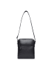 Bugatti Nome Umhängetasche Leder 19 cm schwarz