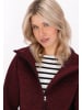 Schmuddelwedda Jacket in burgundy melange