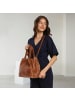 Florence Florence Handtasche, Umhängetasche Leder braun, tan ca. 31cm