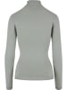 Urban Classics Urban Classics Damen Ladies Knitted Turtleneck Sweater in softsalvia