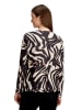 BETTY & CO Casual-Shirt mit Tunnelzug in Nature/Black